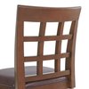 Alaterre Furniture Napa Bar Height Stool with Back, Mahogany ANNA02PDC